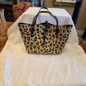 COACH Leopard Print Market Tote